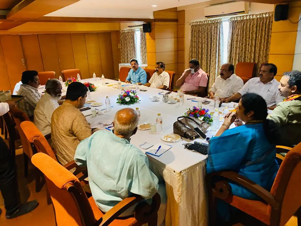 BJP Core Committee meet | Photo: Twitter|K Surendran