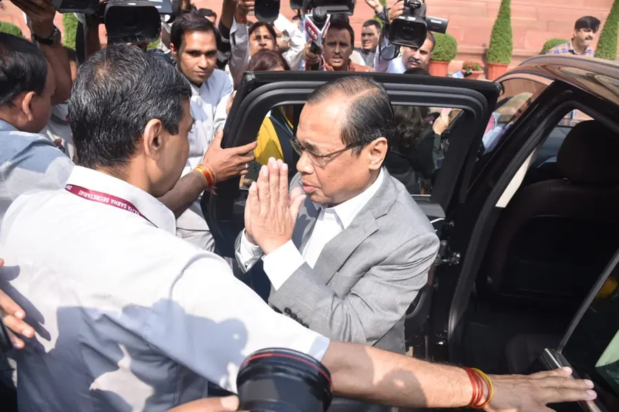 Ranjan Gogoi takes oath as RS member