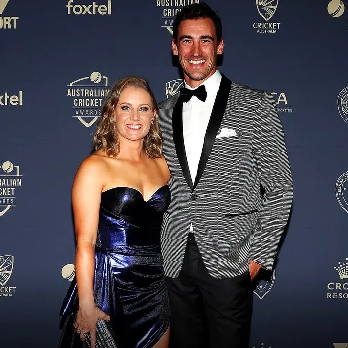 Alyssa Healy and Mitchell Starc (Photo: Twitter|Alyssa Healy
