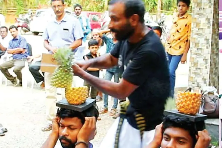 Man cuts 75 pineapples within 29 seconds, sets new Guinness World Record