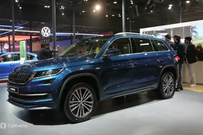 Skoda Kodiaq petrol unveiled at Auto Expo 2020
