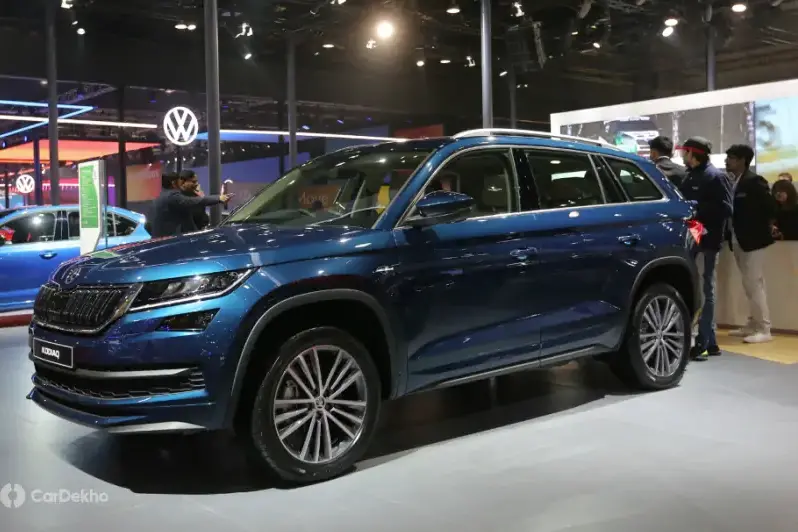 Skoda Kodiaq petrol unveiled at Auto Expo 2020