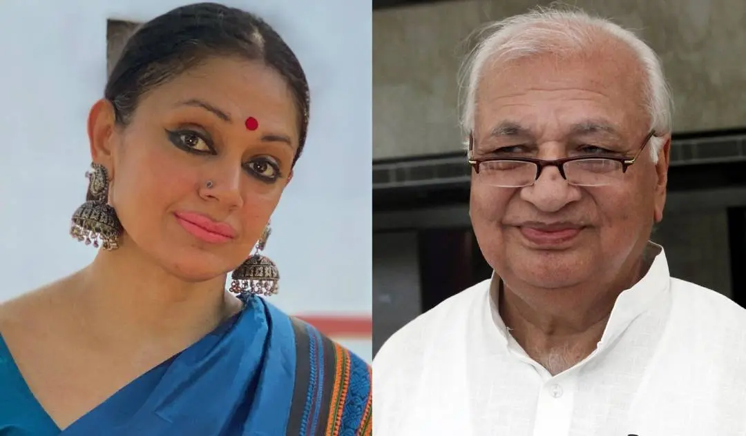 Shobana, Arif Mohammad Khan | Photo: Mathrubhumi