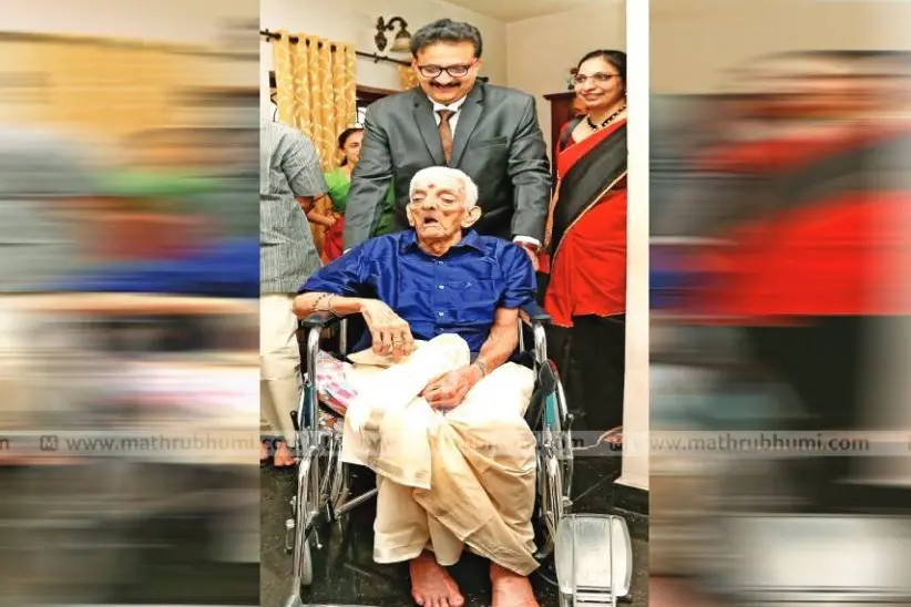 Unnikrishnan Namboodiri turned up to watch his 'Kunji's' swearing-in ceremony