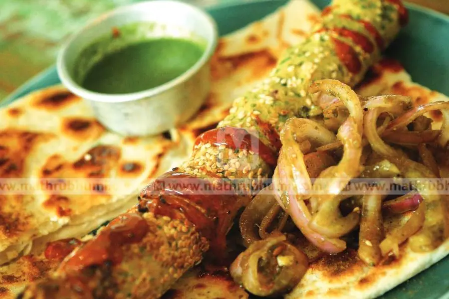 Who said kebabs are only for non-vegetarians?
