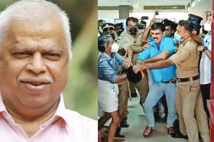 MV Jayarajan mocks Rijil Makkutty for disrupting government programme