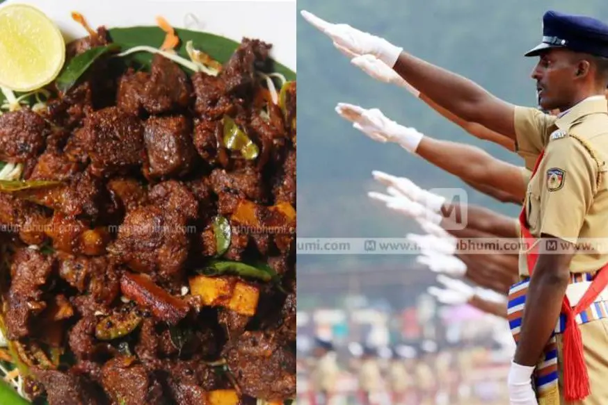 Now beef goes missing from Kerala Police’s menu