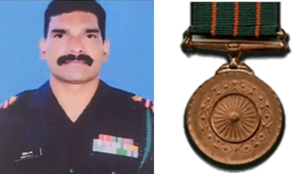 M Sreejith, Shaurya Chakra Award | Photo: gallantryawards.gov.in