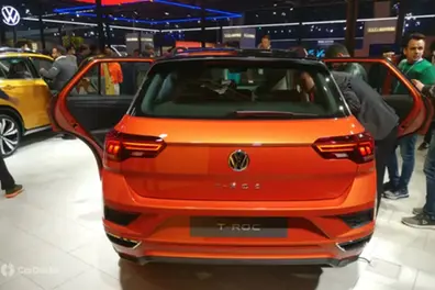 Volkswagen T-Roc showcased at Auto Expo 2020