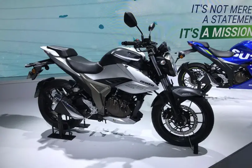 Suzuki unveils Gixxer 250 BS6 at Auto Epo 2020