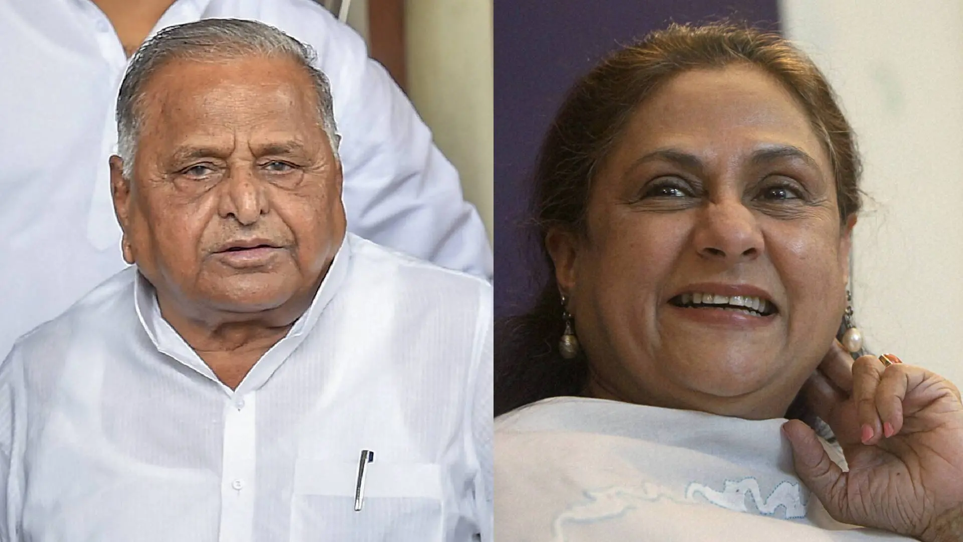 Mulayam Singh Yadav, Jaya Bachchan | Photo: PTI