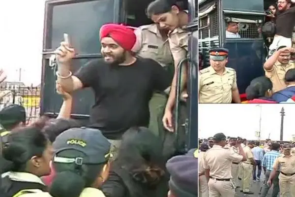 JNU violence: Protesters shifted from Gateway to Azad Maidan