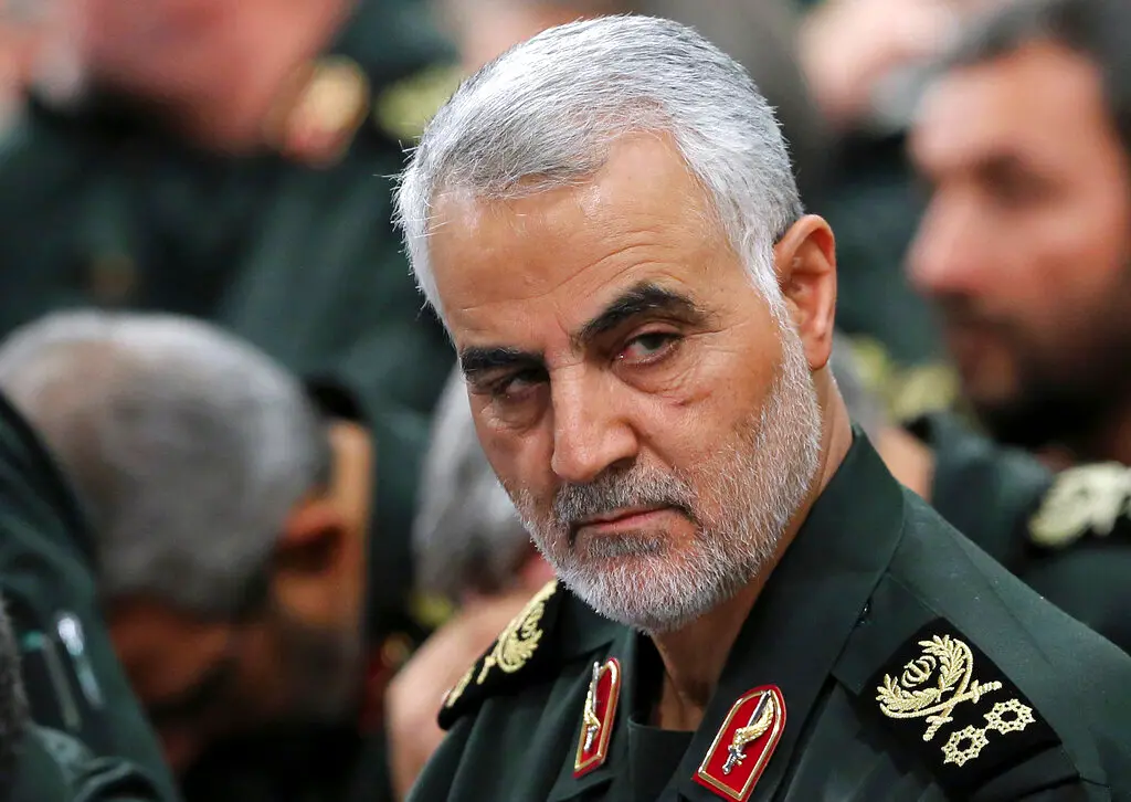 Iranian supreme leader, Revolutionary Guard Gen. Qassem Soleimani.