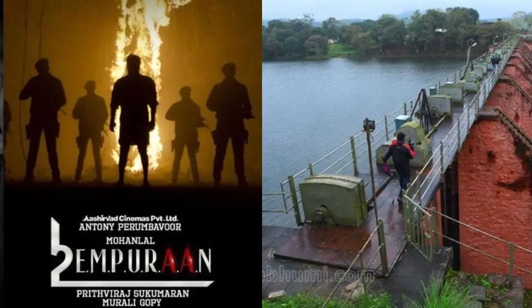 Empuraan poster, Mullaperiyar Dam