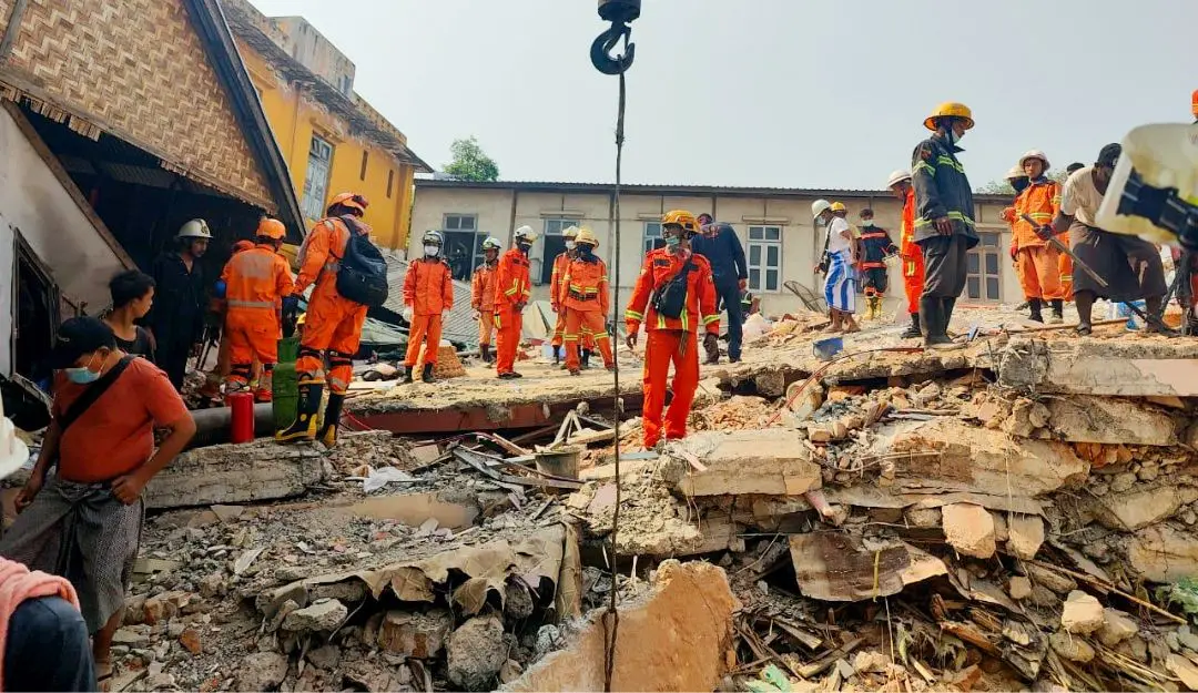 Myanmar earthquake | Photo: ANI
