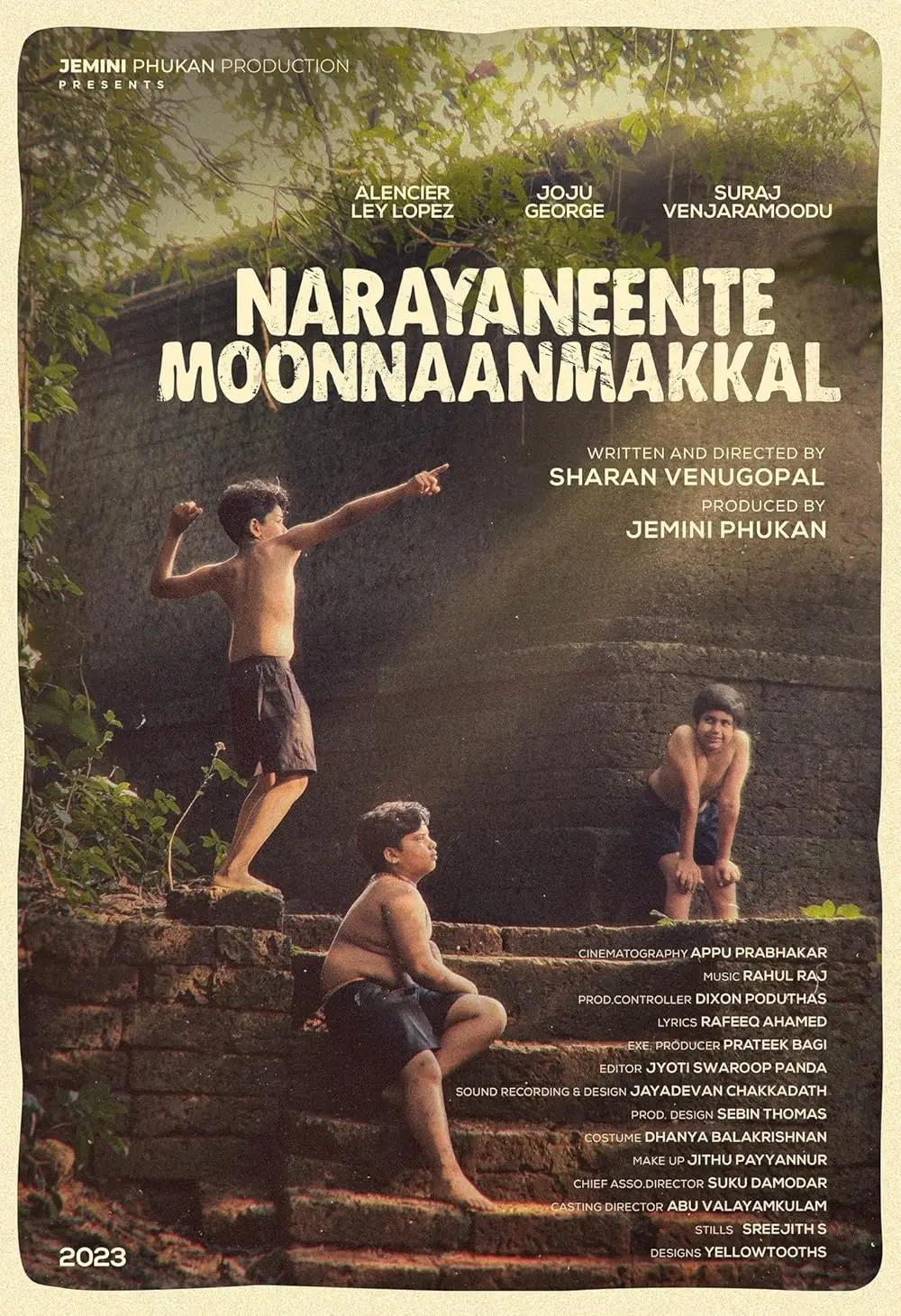 Narayaneede Moonaanmakkal poster