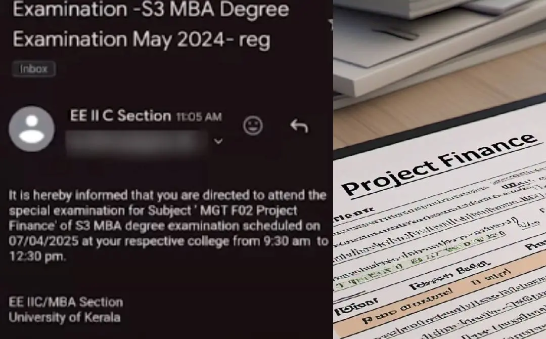 Mail received by students