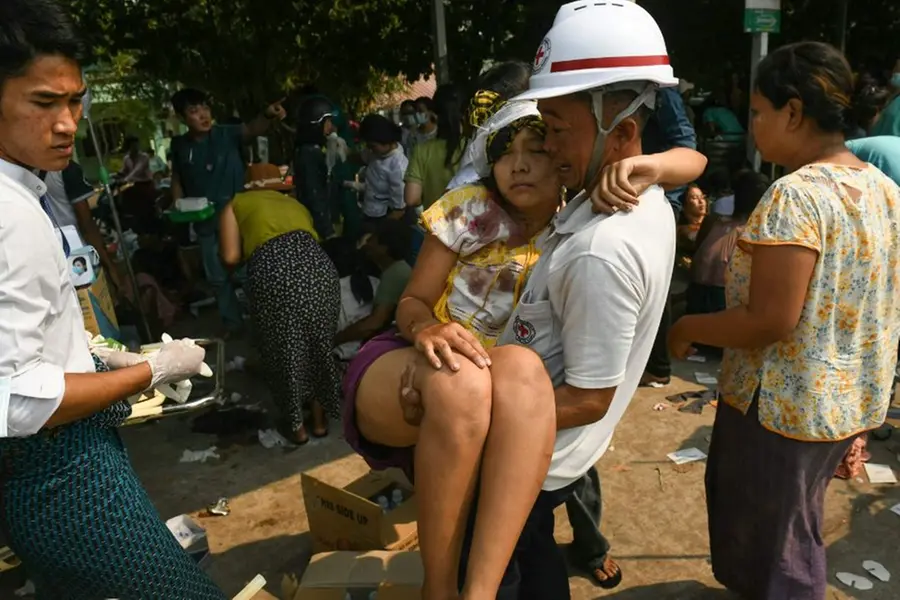 Myanmar earthquake: At least 20 dead as state of emergency declared in six regions