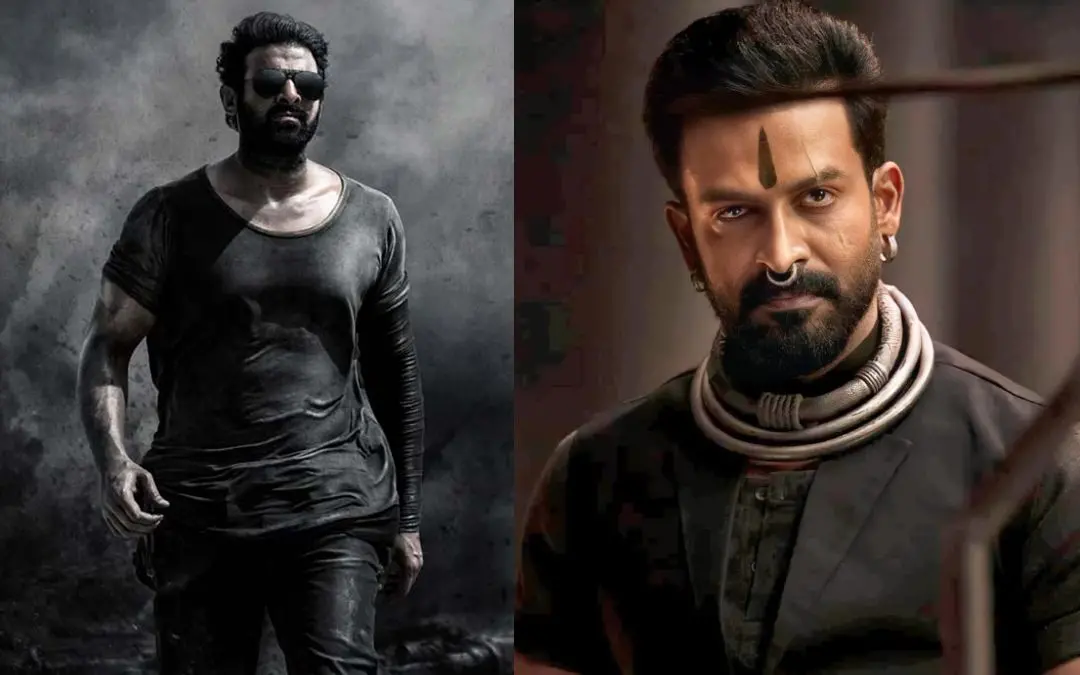 ചിത്രത്തിൽ പ്രഭാസും പൃഥ്വിരാജും