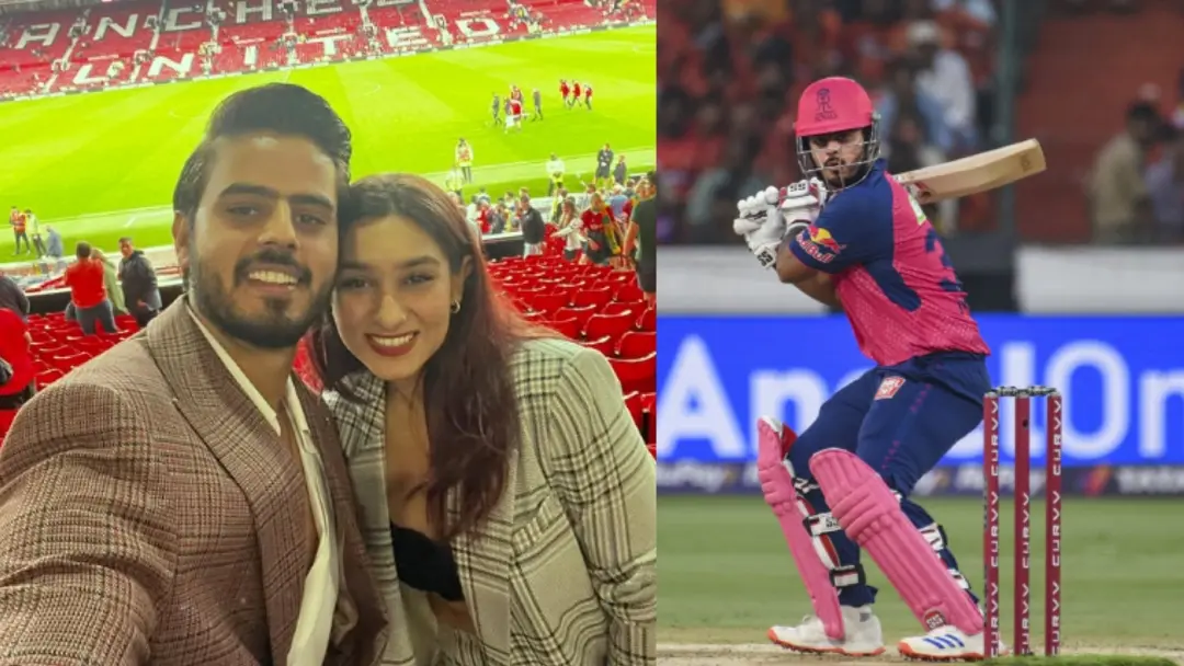 From (L) Nitish Rana and Saachi Marwah; Nitish Rana | Photos: Instagram/Agencies