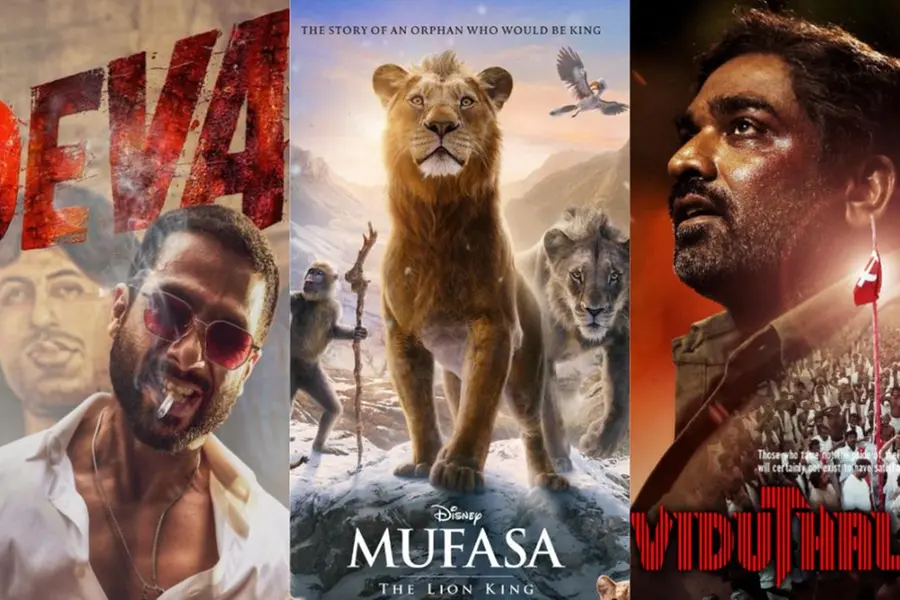 OTT releases this week: 'Mufasa: The Lion King,' ‘Viduthalai Part 2,’ ‘Deva,’ and more