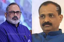 കടുത്ത അതൃപ്തിയിൽ രാജീവ് ചന്ദ്രശേഖര്‍; 'രാജേഷിനെതിരായ പോസ്റ്ററുകള്‍ നീക്കണം, ഒട്ടിച്ചവരെ കണ്ടെത്തണം'