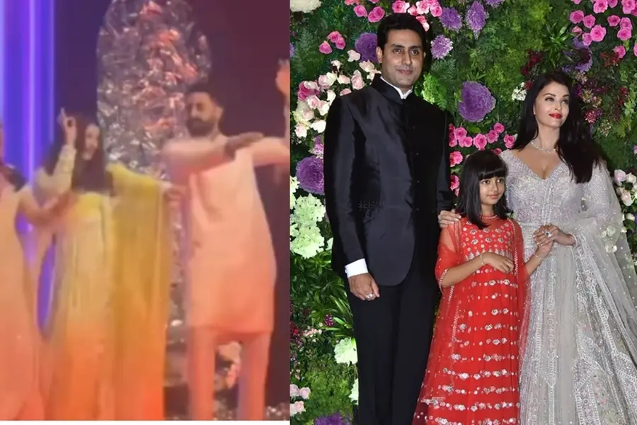 Aishwarya and Abhishek return with 'Kajra Re', shut down split rumours on wedding stage