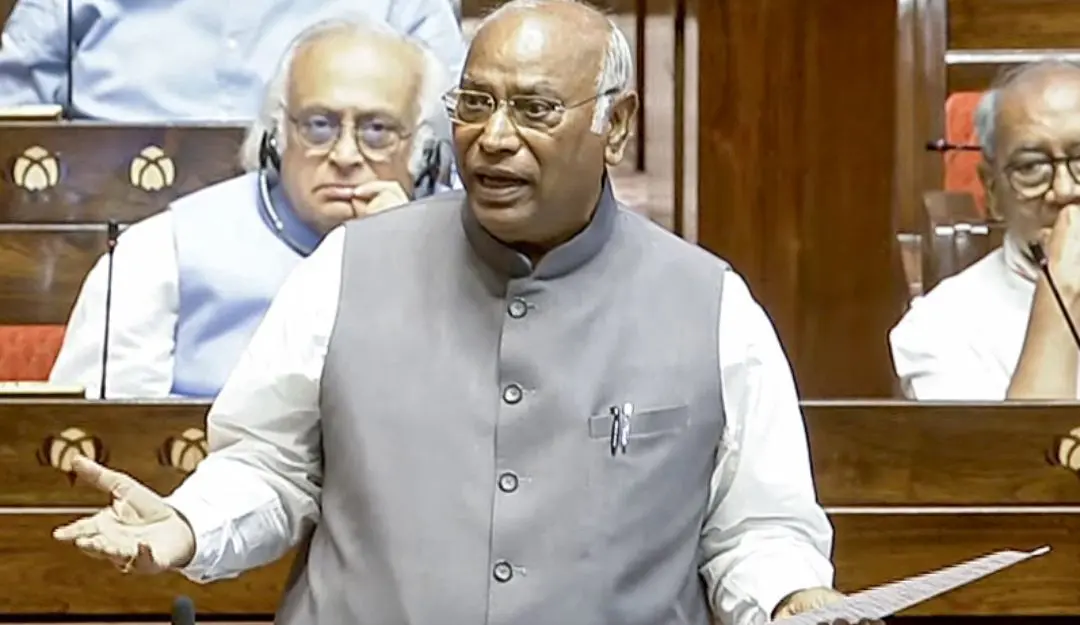 File photo of Mallikarjun Kharge