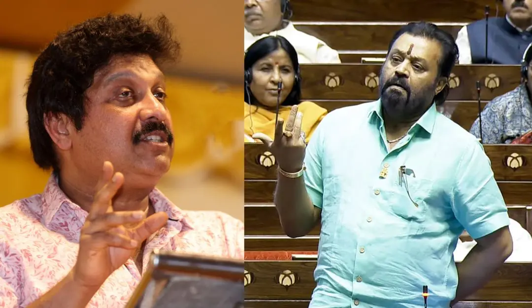 KB Ganesh Kumar, Suresh Gopi | File Photo