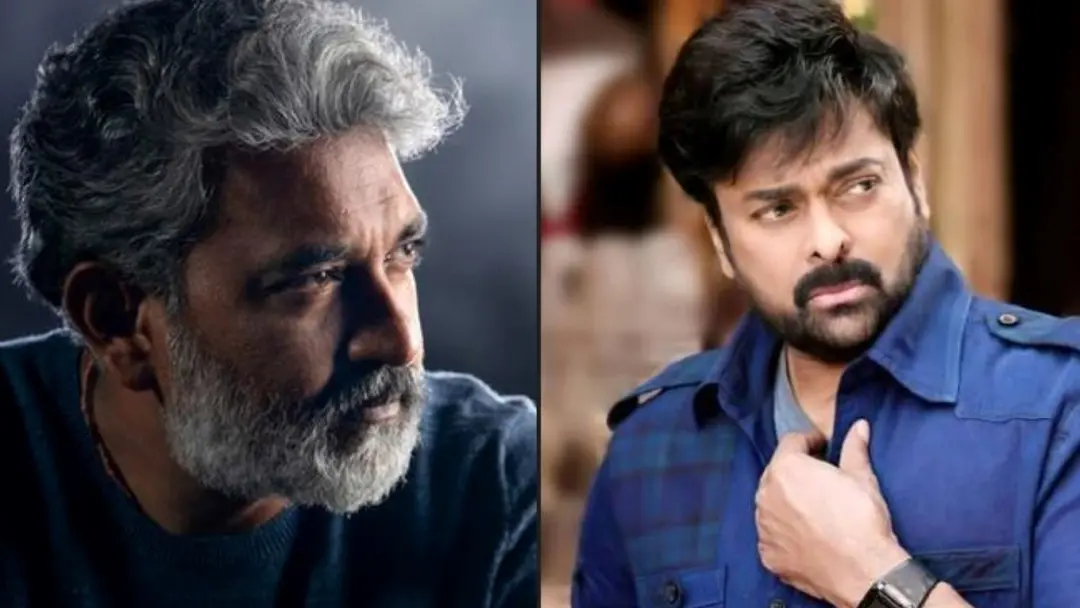 From (L) Rajamouli and Chiranjeevi | Photos: X/Agencies