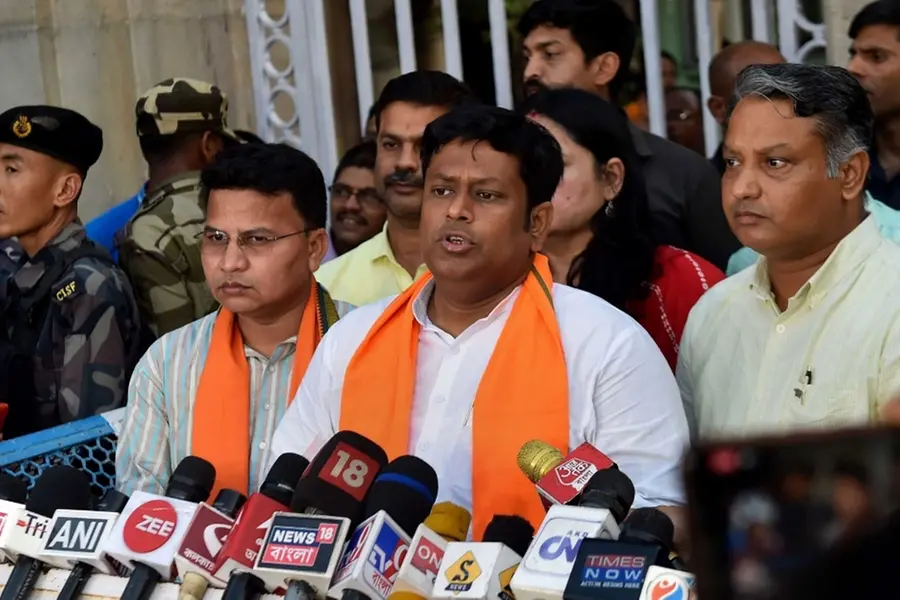 ‘Stones rained down on saffron flags’: BJP alleges Ram Navami rally attack, police dismiss as rumour