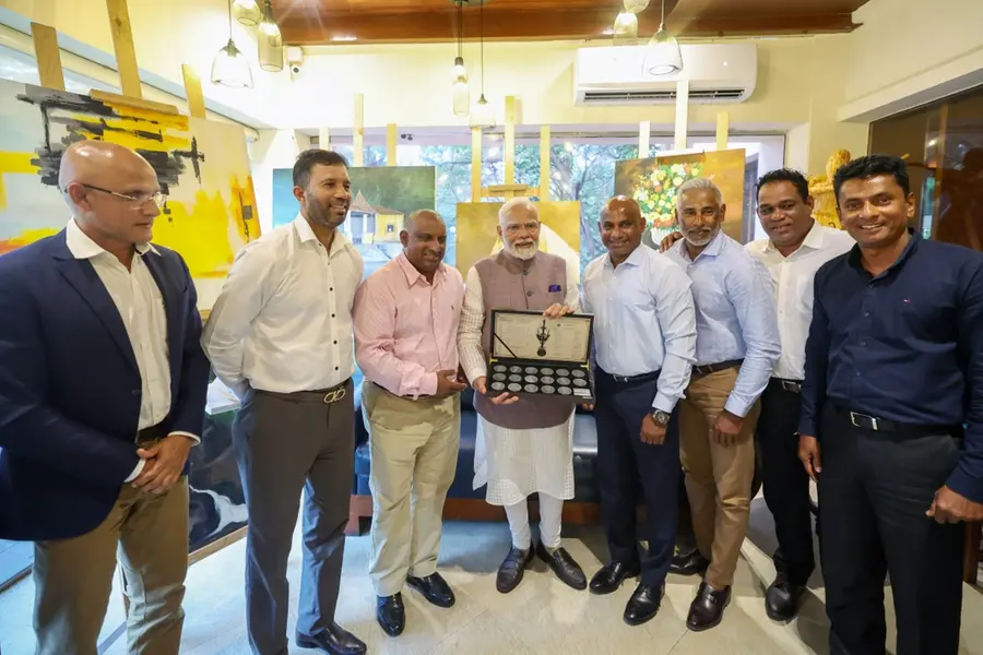PM Modi meets Sri Lanka’s 1996 World Cup heroes during Sri Lanka visit