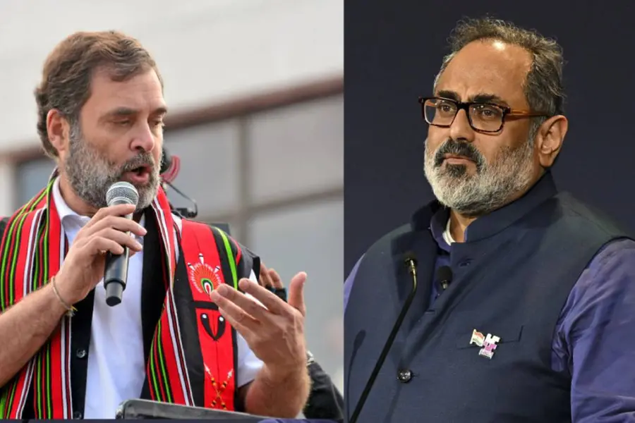 'Read and learn the Constitution before spreading lies,' Rajeev Chandrasekhar slams Rahul, Pinarayi