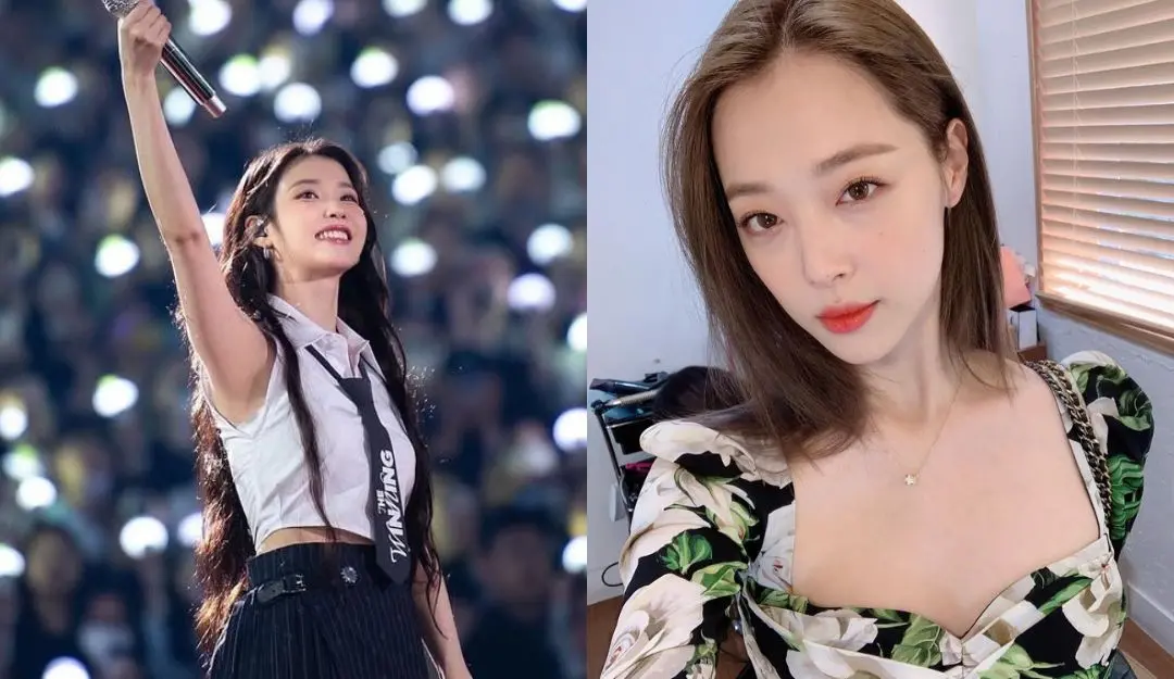 IU, Sulli | Photo: instagram/jelly_jilli,dlwlrma
