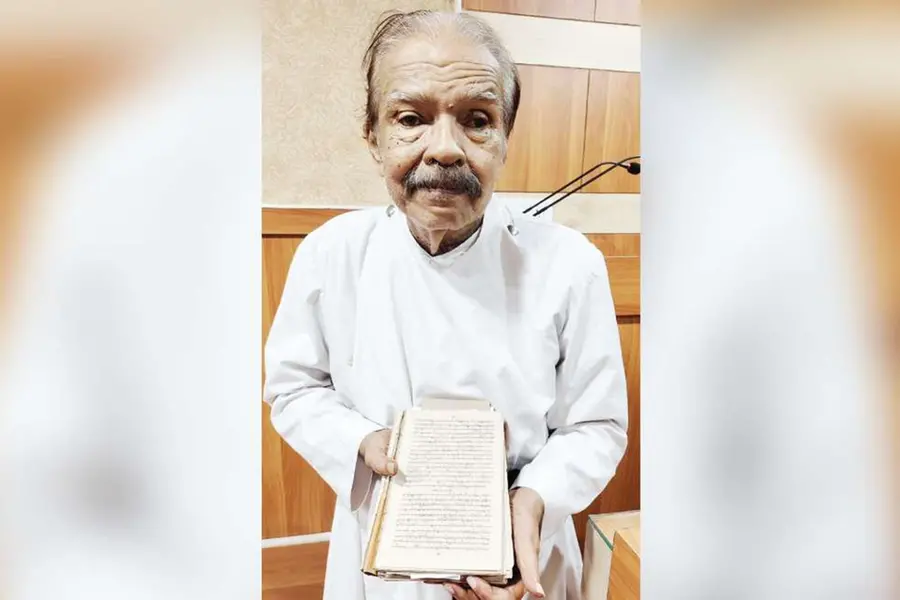174-year-old book by Dr Hermann Gundert still preserved in Thalassery