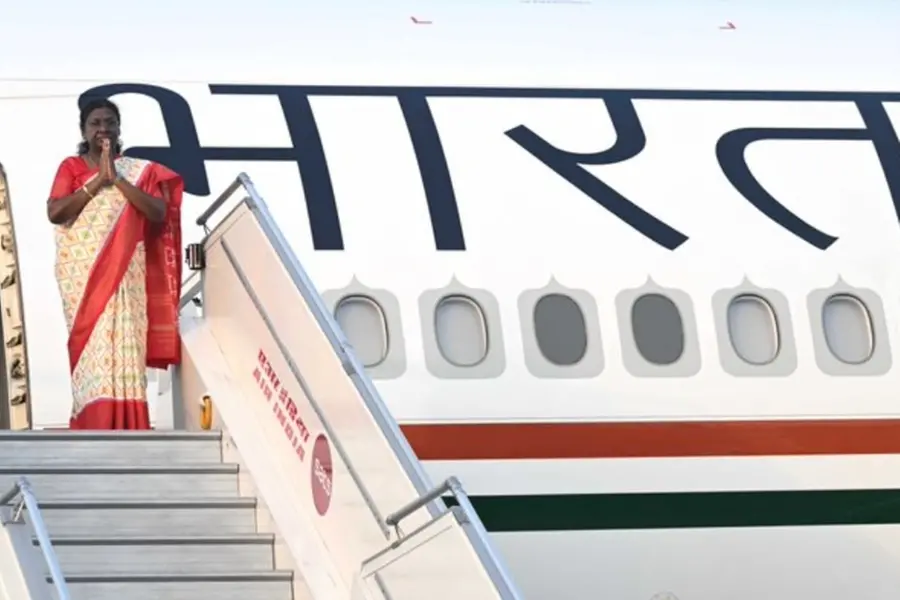 President Droupadi Murmu departs for Vatican City to attend Pope Francis' funeral