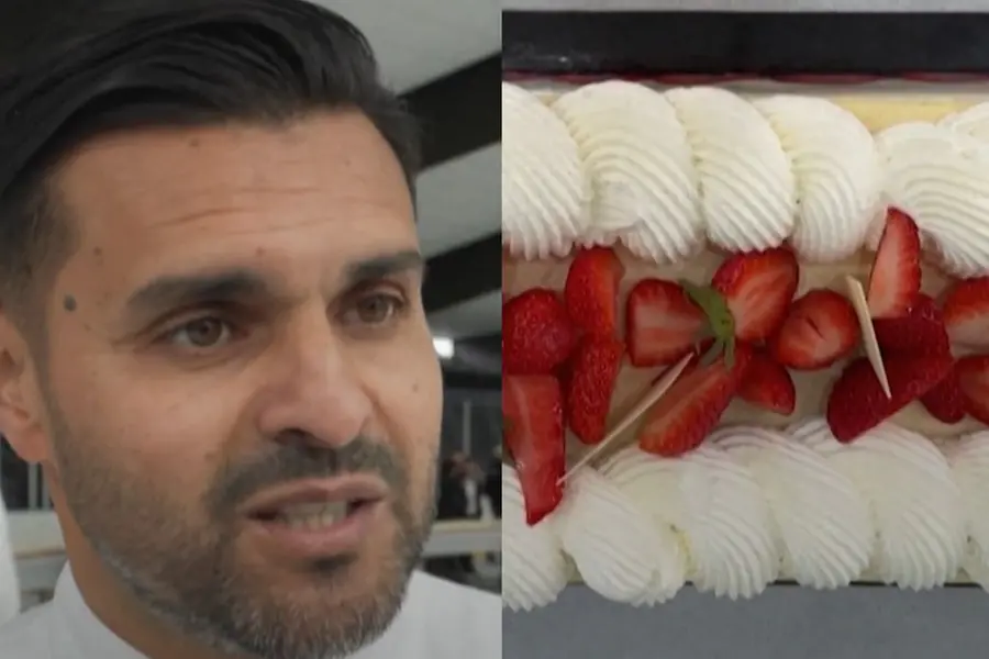 Insane! France sets record with 400-foot cake made of 4,000 eggs & 150kg sugar | WATCH