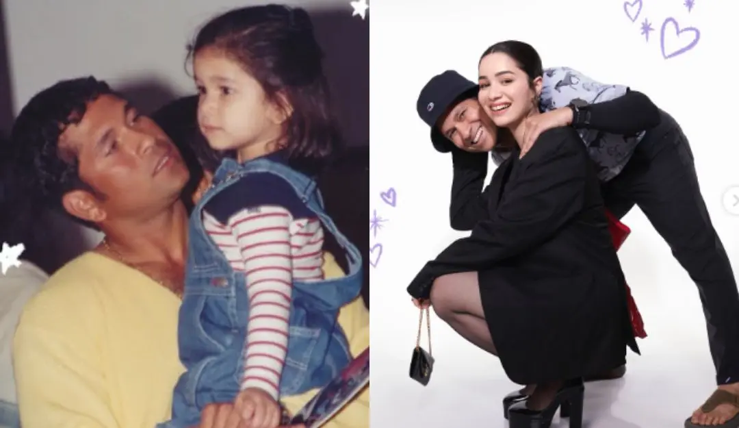Sachin Tendulkar and his daughter Sara Tendulkar (Photo: Instagram)