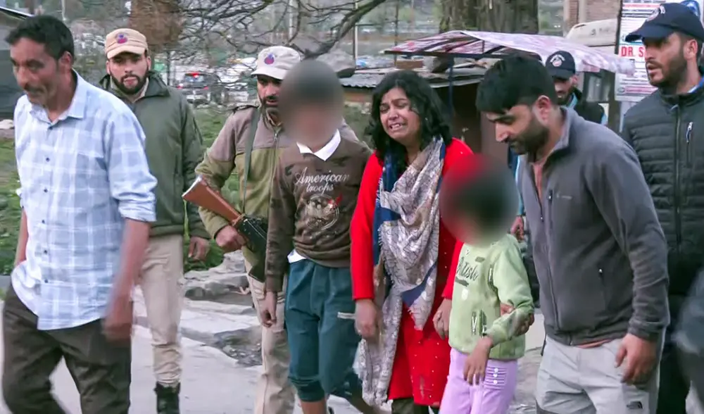 A tourist in shock and grief as terrorists target tourists in J&K's Pahalgam | ANI