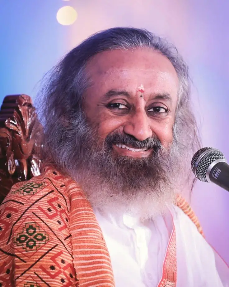 Spiritual leader Sri Sri Ravishankar
