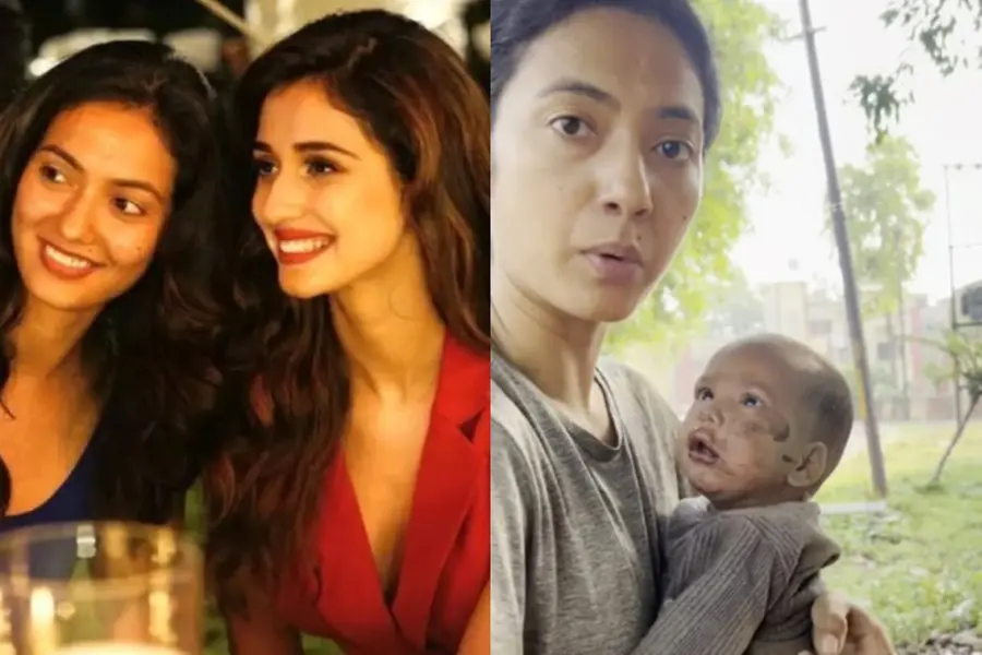 Disha Patani's sister climbs wall, rescues injured infant from abandoned building in Bareilly