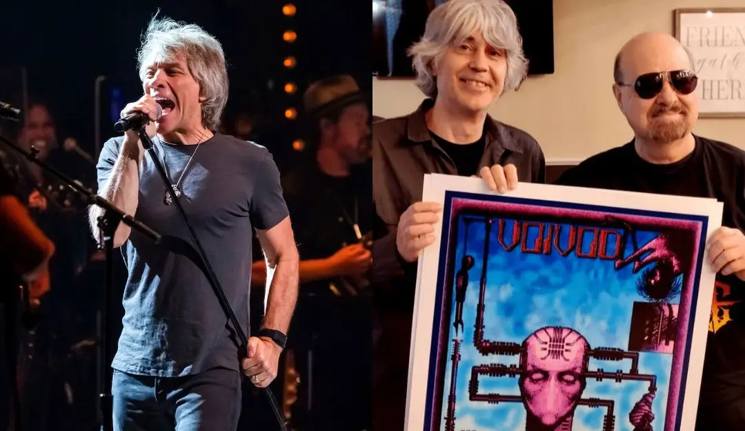 Jon Bon Jovi and Ioannis Vasilopoulos | Photo: AP, instagram/voivodofficial