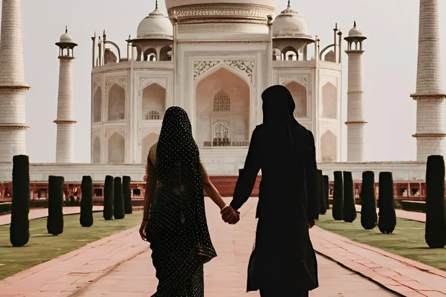 Shocking twist: Man reports wife missing, spots her with another man in video shot at Taj Mahal