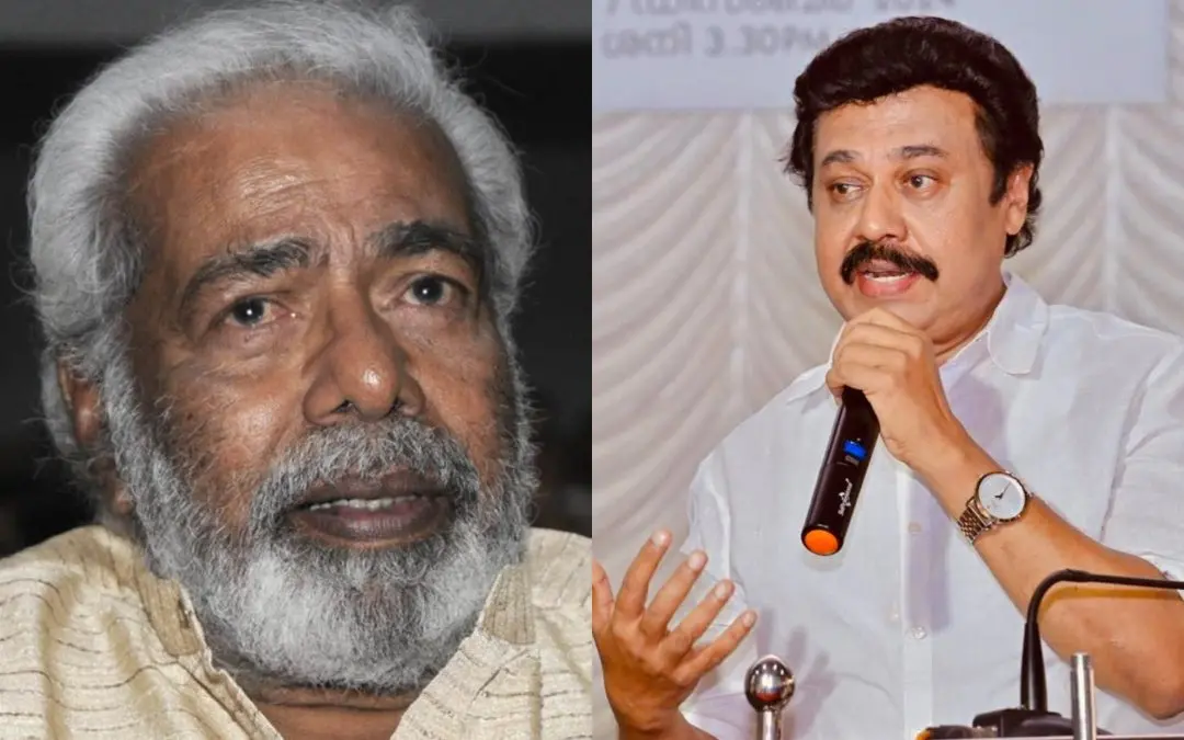 From (L) Thilkan, Vinayan | Photo: Facebook/ Vinayan Tg