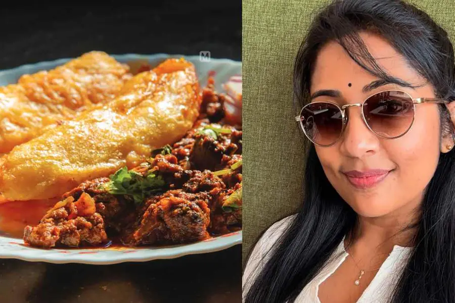 Navya Nair stumbles upon hidden tea shop in Pala, praises its Pazham Pori and beef curry