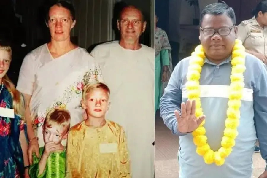 Odisha govt frees convict who burnt alive Graham Staines, kids; greeted with 'Jai Shri Ram' slogans