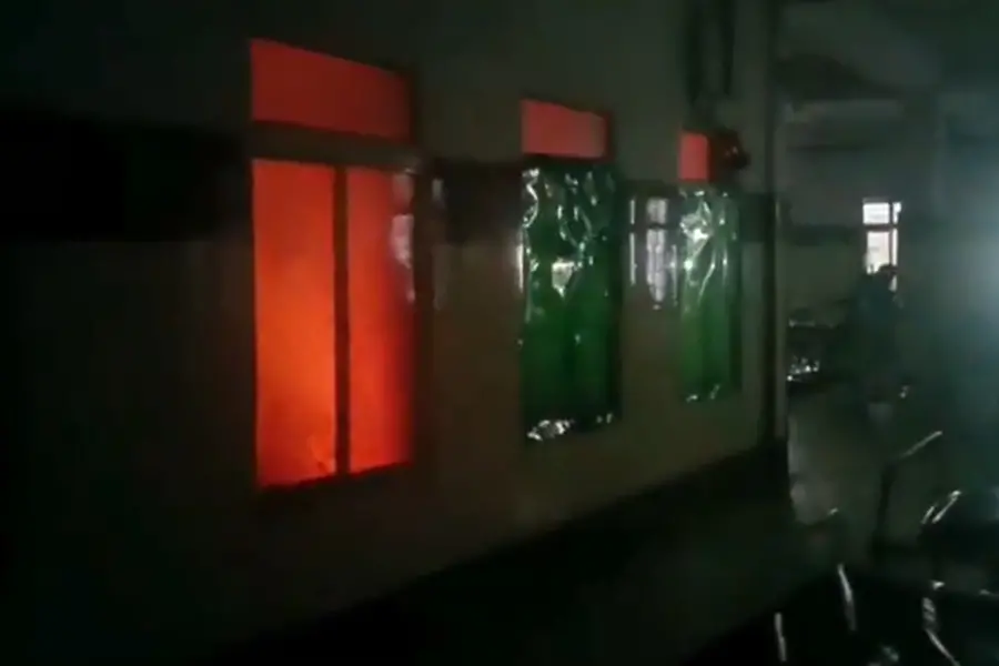 Fire at Madhya Pradesh hospital causes panic; patient dies as oxygen mask dislodges