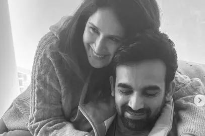Cricketer Zaheer Khan- Sagarika Ghatge welcome baby boy; Share adorable photo