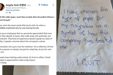 Felt like toilet paper, used when needed then..: Viral resignation calls out toxic work culture