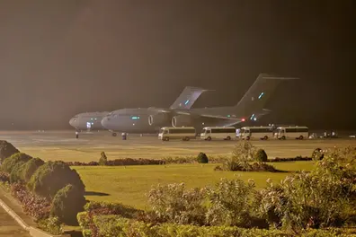 IAF denies GPS spoofing claims during Myanmar relief effort